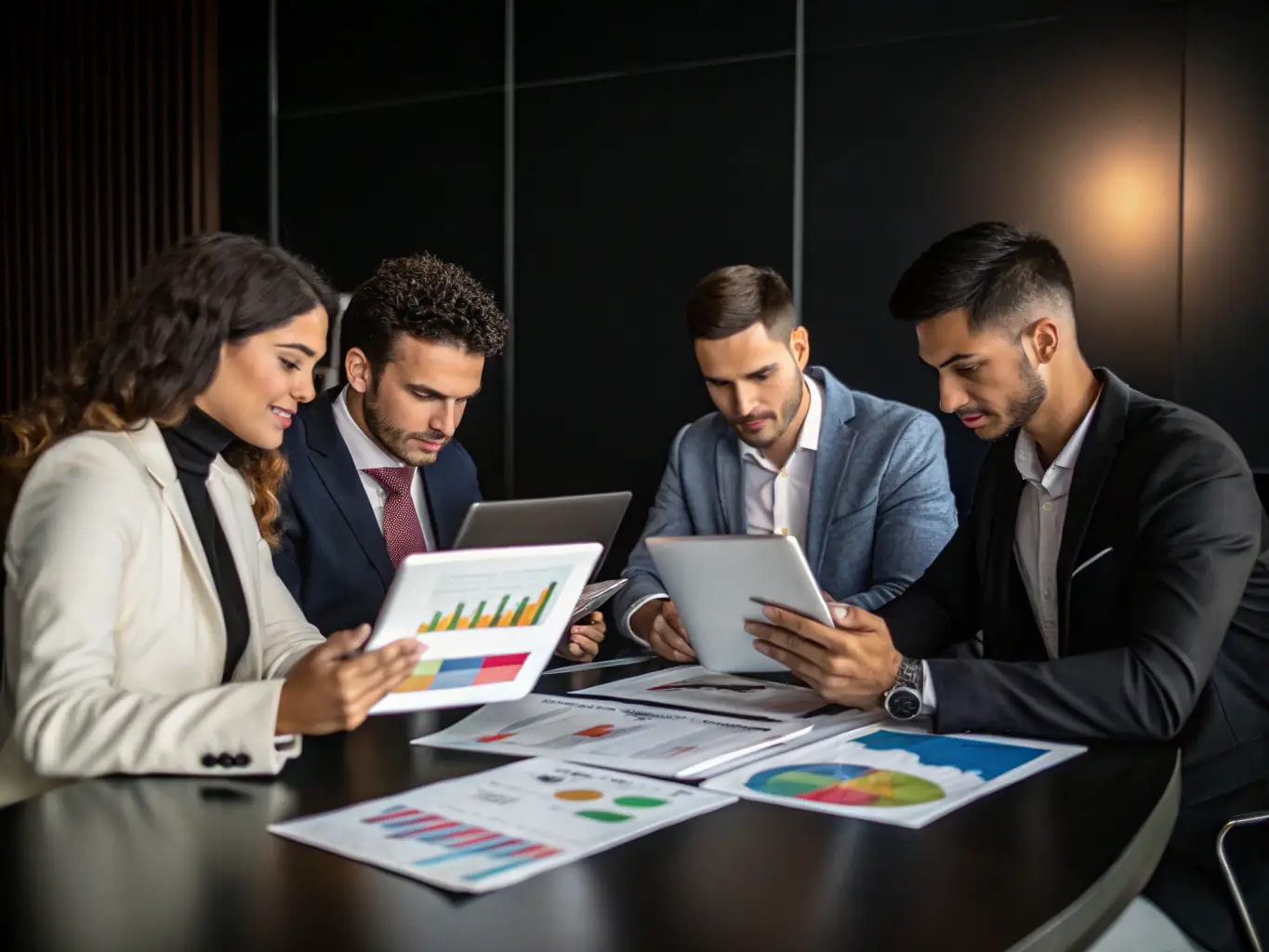 A consultant advising a blockchain startup team in a modern office setting, emphasizing CryptoQuant's consulting services for optimizing crypto strategies and technology integration.